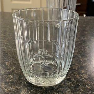 Set of 2 crown royal whiskey glasses